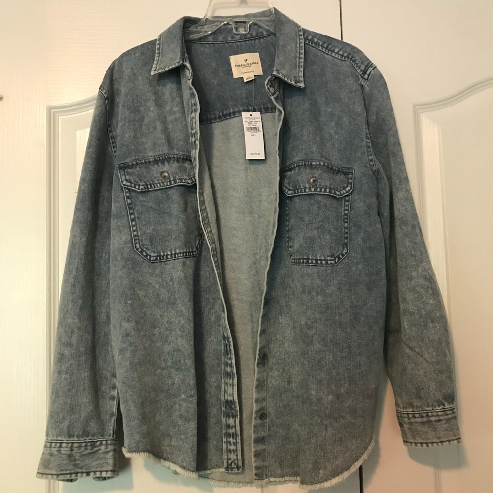**FINAL** American Eagle Oversized Shirt Jacket